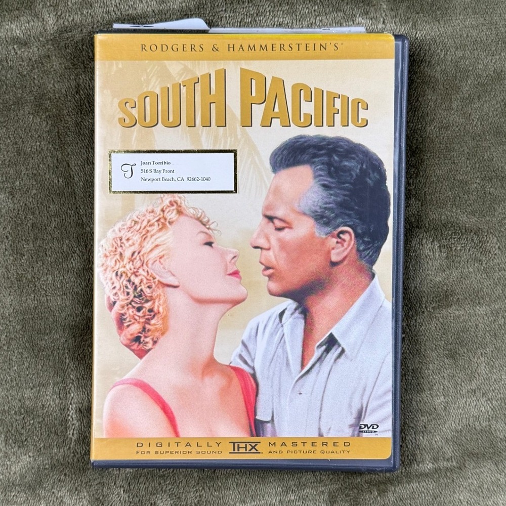 South Pacific DVD 1999 Rodgers & Hammerstein Musical Widescreen THX Mastered